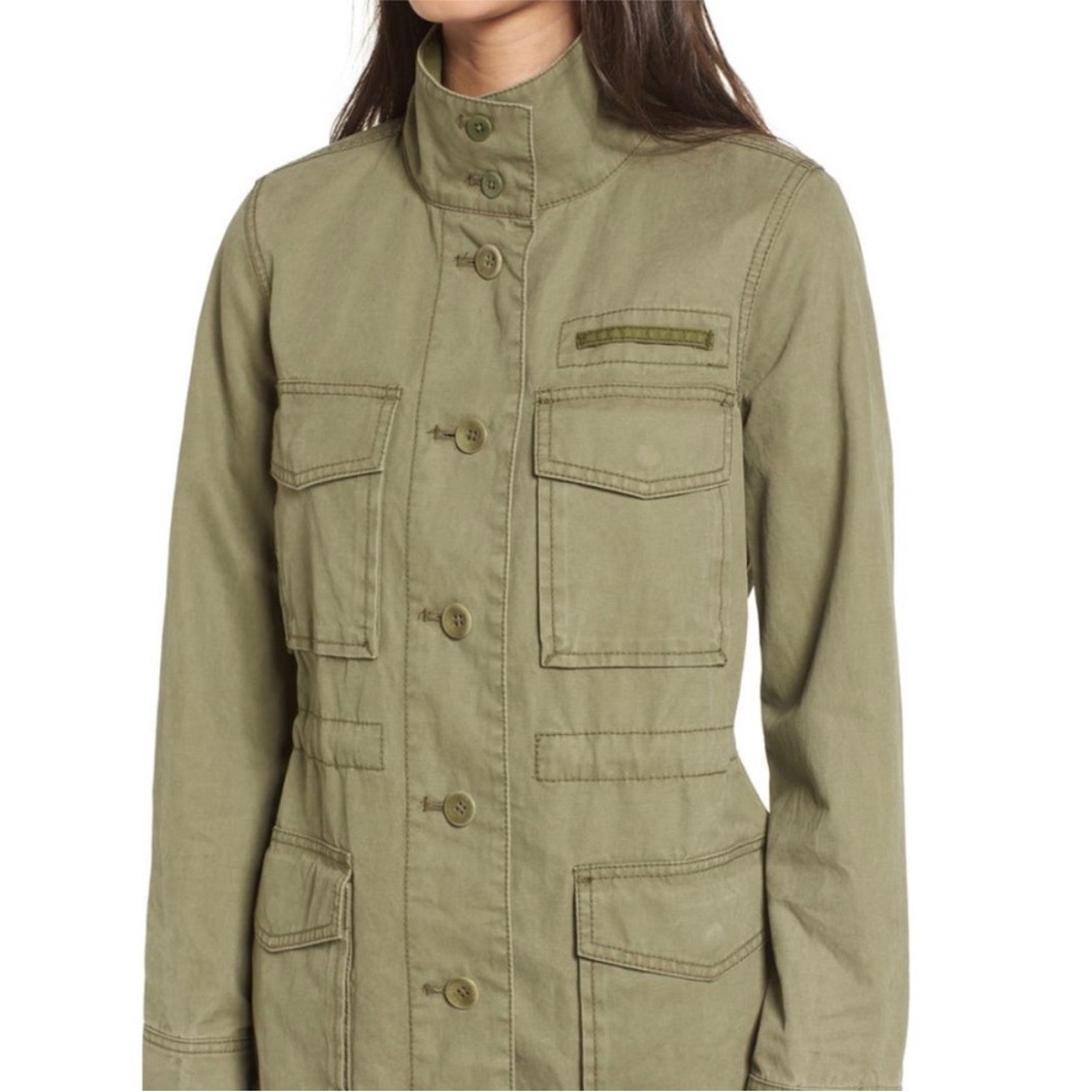 Madewell Olive Green Women's Utility Jacket Size XS - Picture 4 of 9